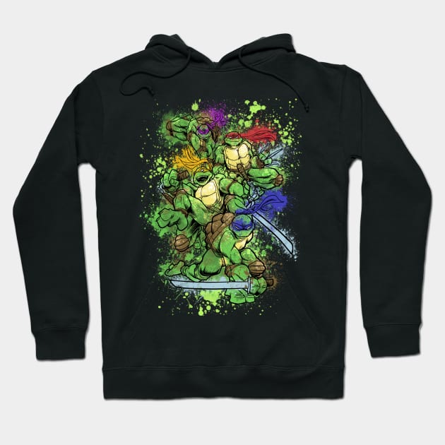 Cowabunga! Hoodie by ArtistJerryBennett